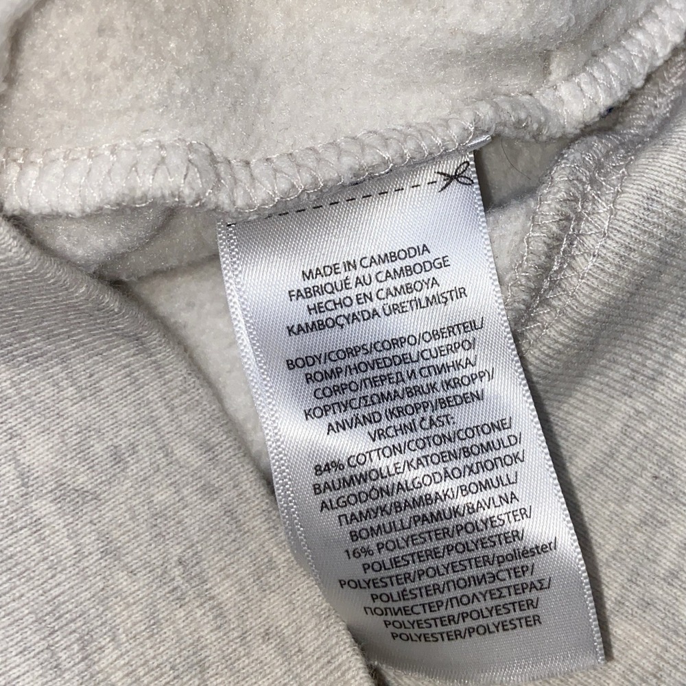 Polo Ralph Lauren Hoodie 4/4T Toddler Gray Full Zip Big Pony Logo Sweatshirt - Picture 4 of 8